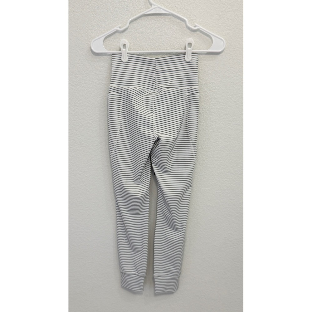 NWT Halara Womens High Waisted Striped Leggings 7/8 Drawstring Pockets XS - Picture 4 of 7